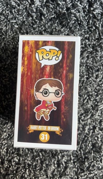 Funko pop Harry Potter on broom 31 Harry na miotle quidditch
