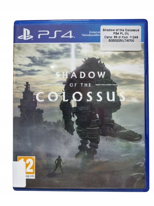 Gra Shadow Of The Colossus Ps4 Playstation 4 Używana