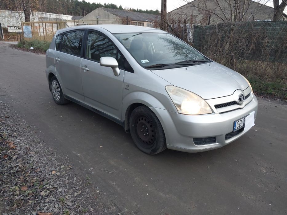 Toyota corolla verso 2004r, 1,8l, 129 KM, benzyna +lpg