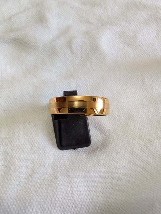 Alianças lindíssimas ouro lâminado 18k6mm