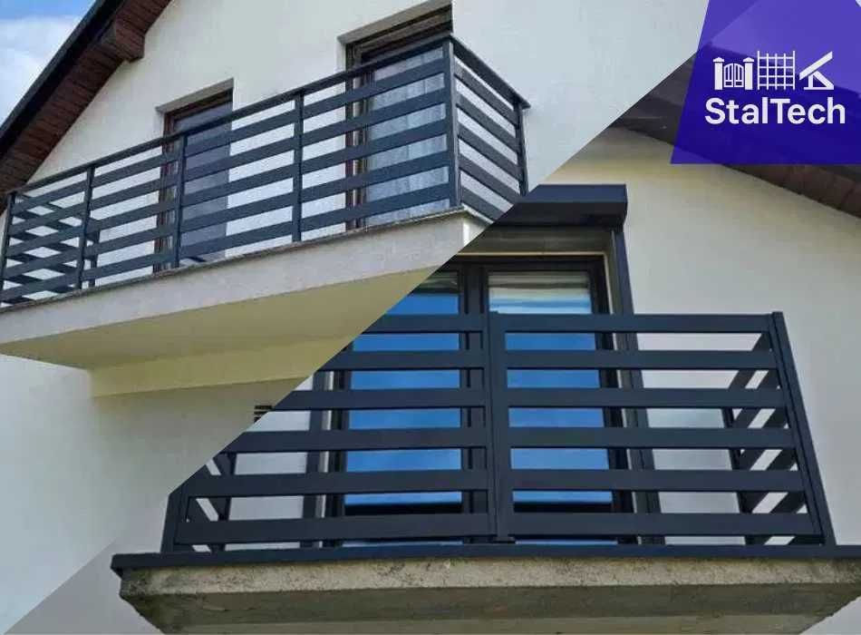 Balkon balustrada francuska okno balkonowe zabezpieczenie producent