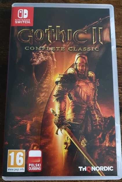 Gothic 2 Complete Classic Nintendo Switch + Lite + Oled = PL Dubbing