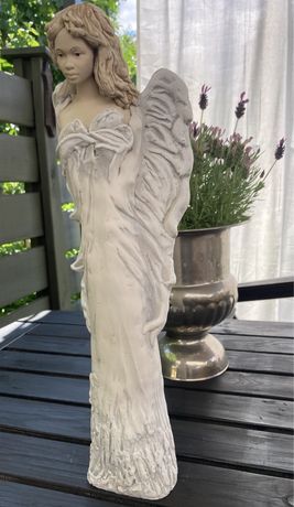 Figurka Aniołka z gipsu
