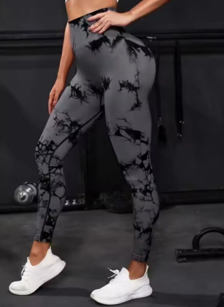 Легінси S, M,L, XL безшовні спорт пуш ап лосини