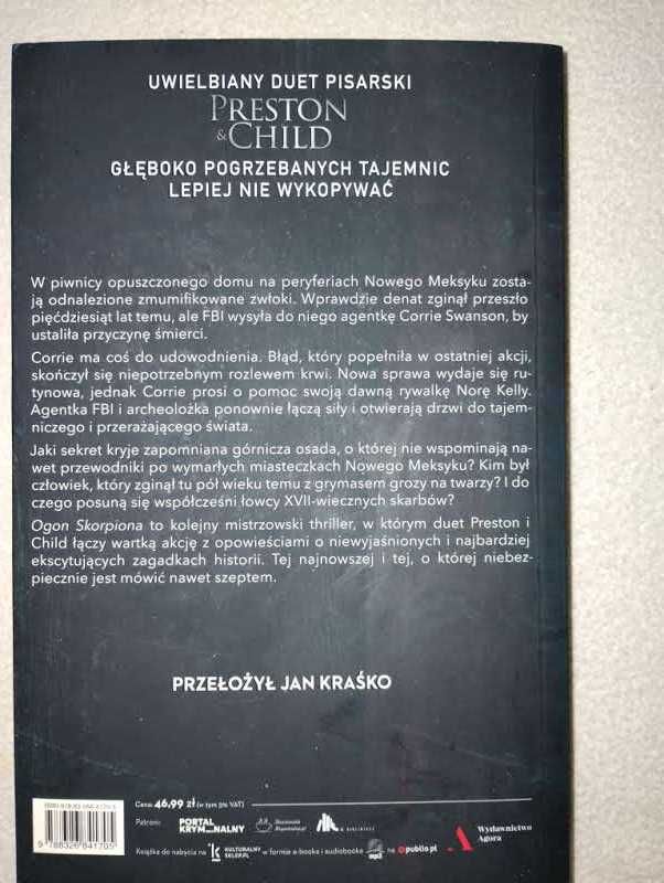 Preston Child | Ogon skorpiona