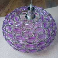 Żyrandol lampa sufitowa kryształki