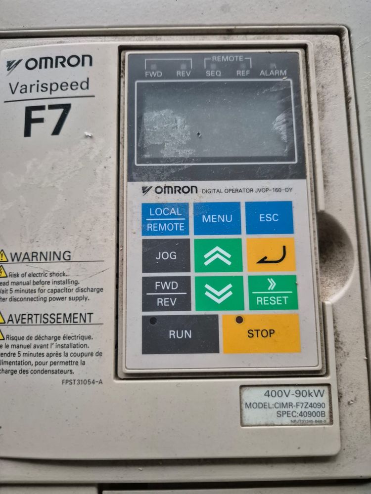 Falownik 90 kW OMRON F7
