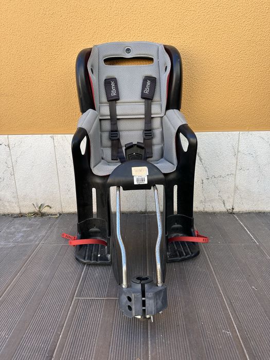 Cadeira Romer porta-criança bicicleta