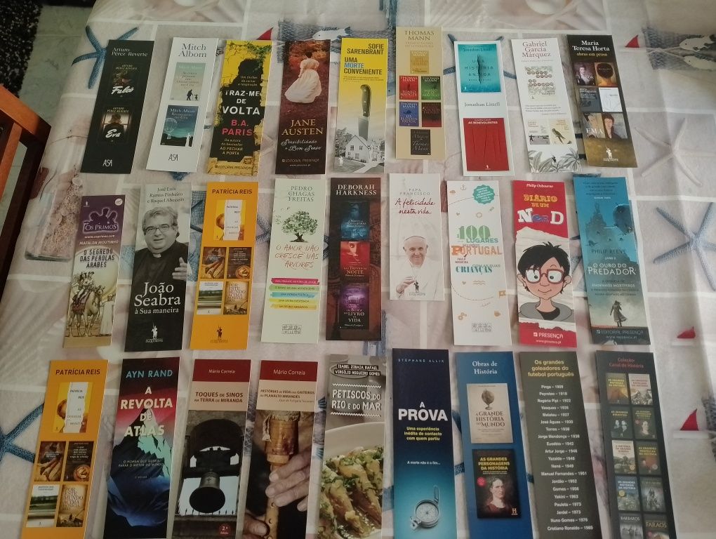 Marcadores de livros