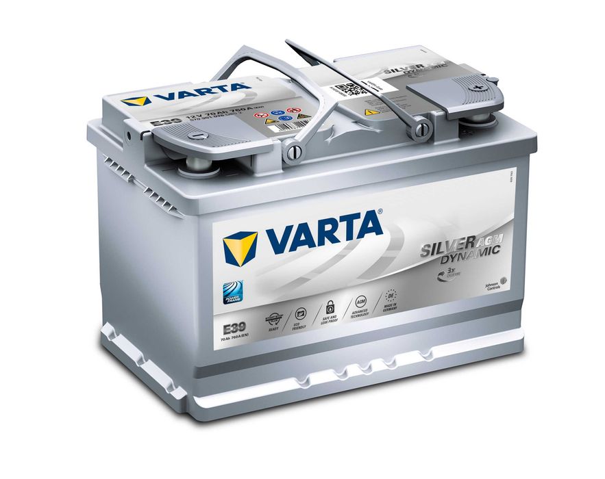 Akumulator VARTA AGM A7 70Ah 760A START-STOP Południowa 25A