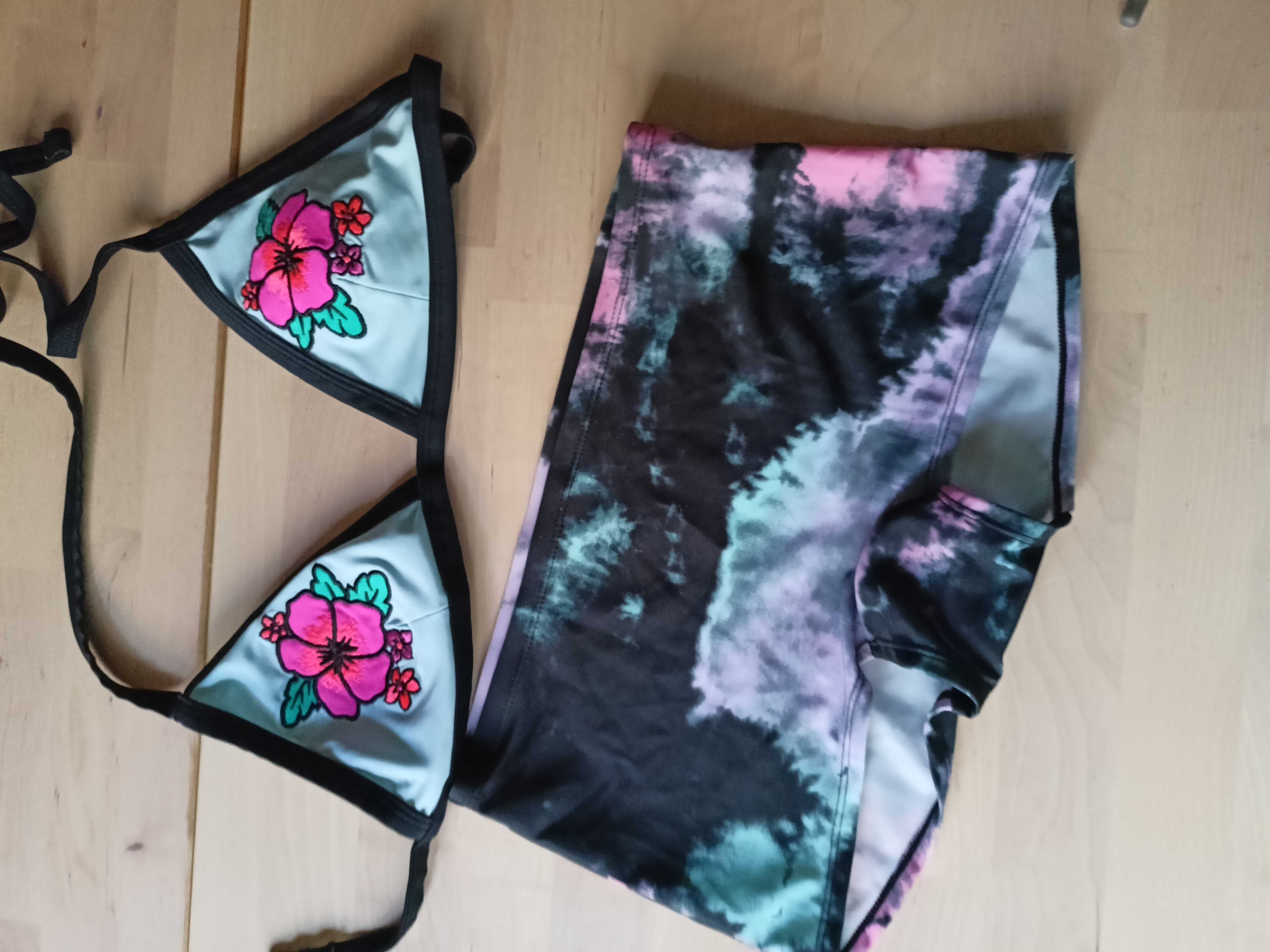 kostium strój kąpielowy spodenki bikini h&m 158 164