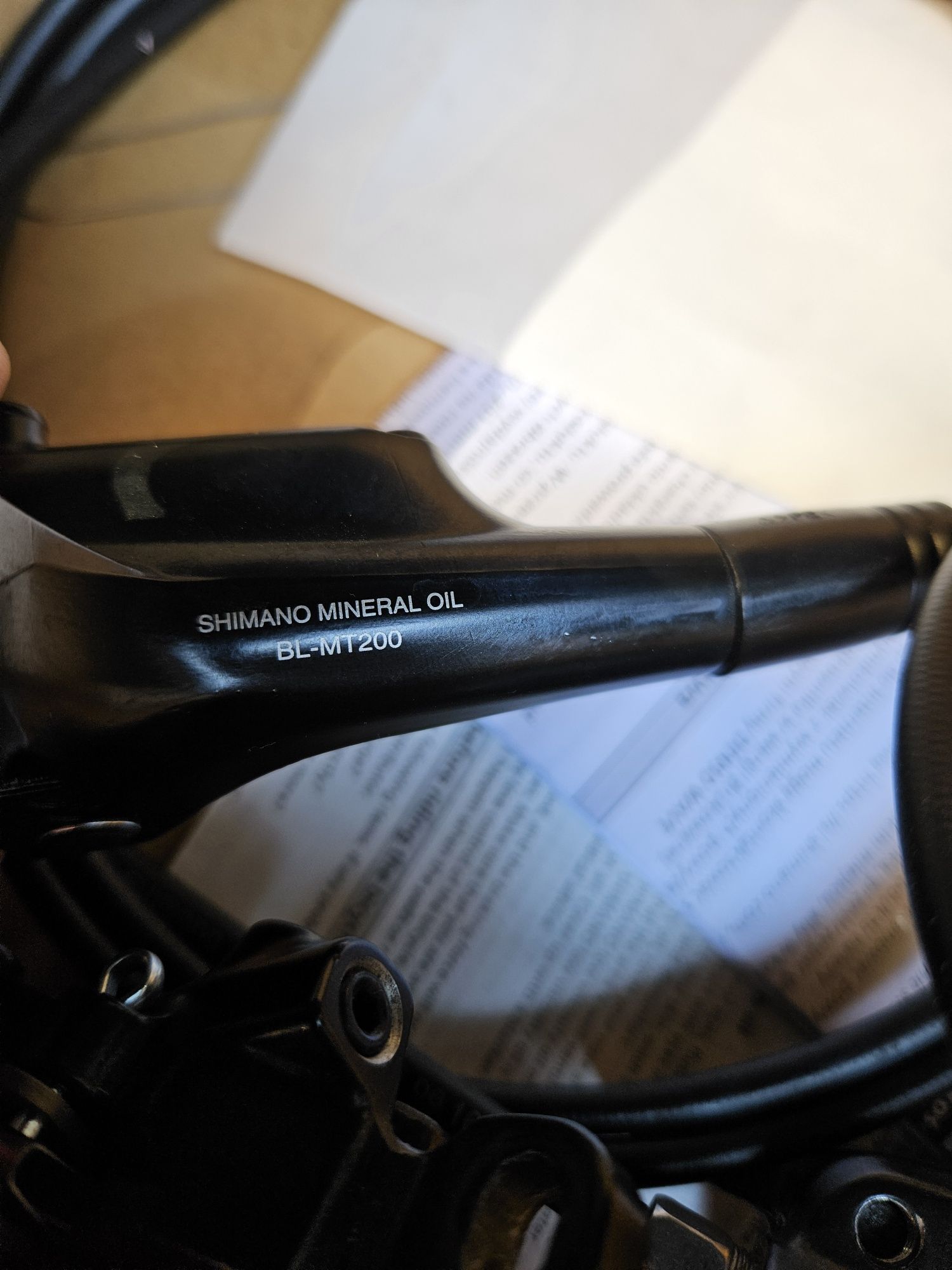 Hamulce hydrauliczne, tarczowe  rowerowe  Shimano