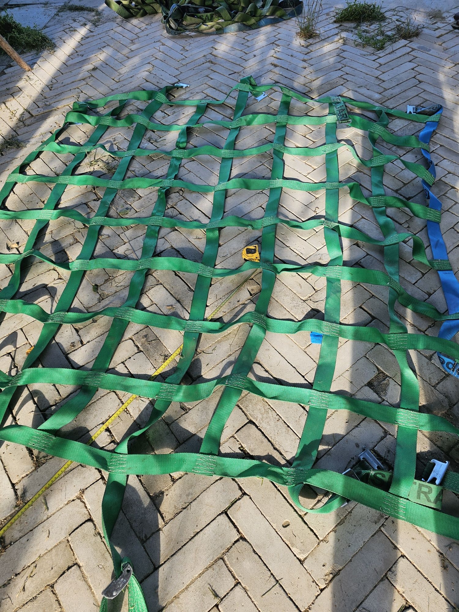 Siatka transportowa BDF kontener mocna, siatka plac zabaw