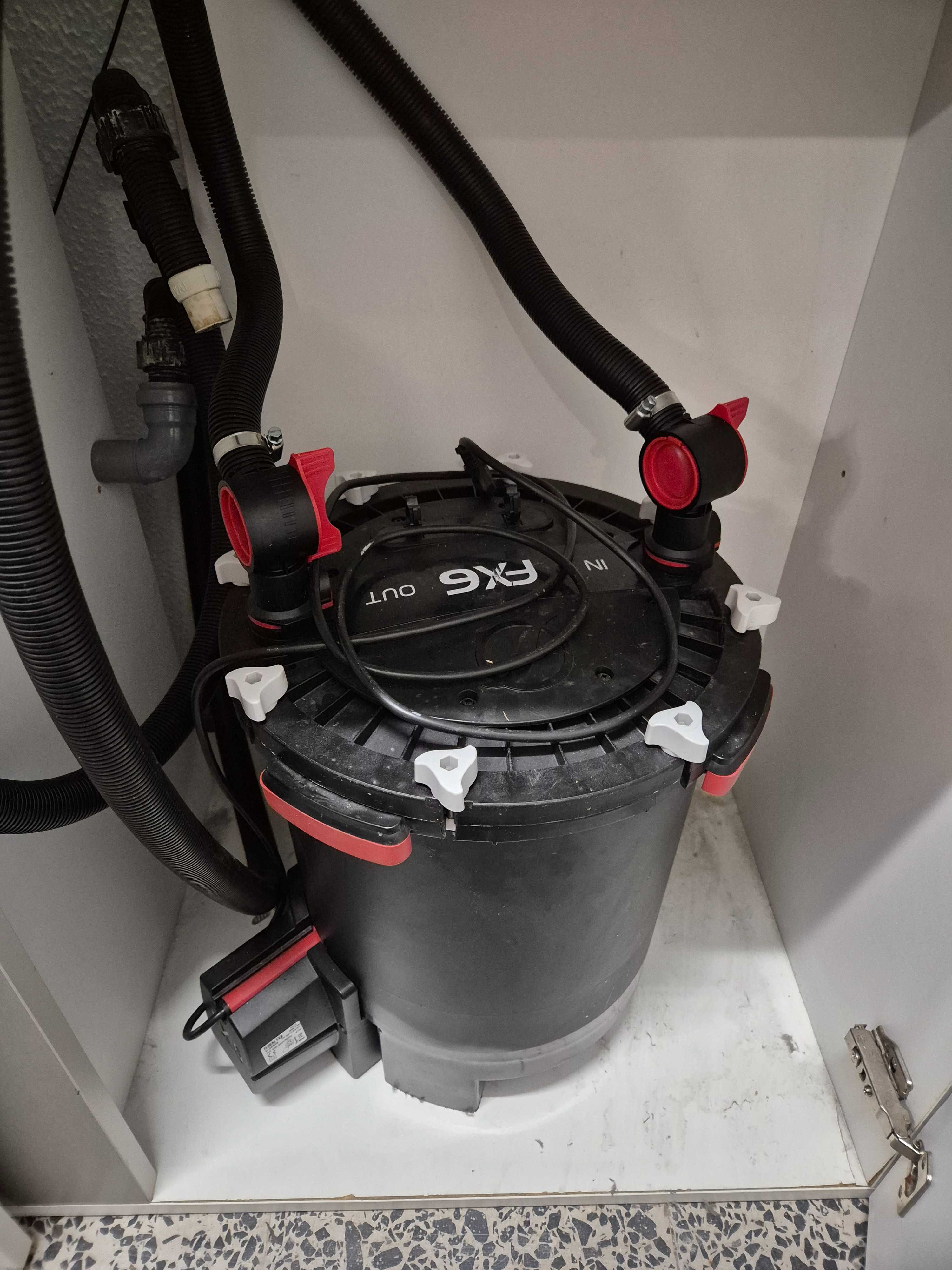 Aquário com móvel e Filtro externo Fluval Fx6 + termostato eheim