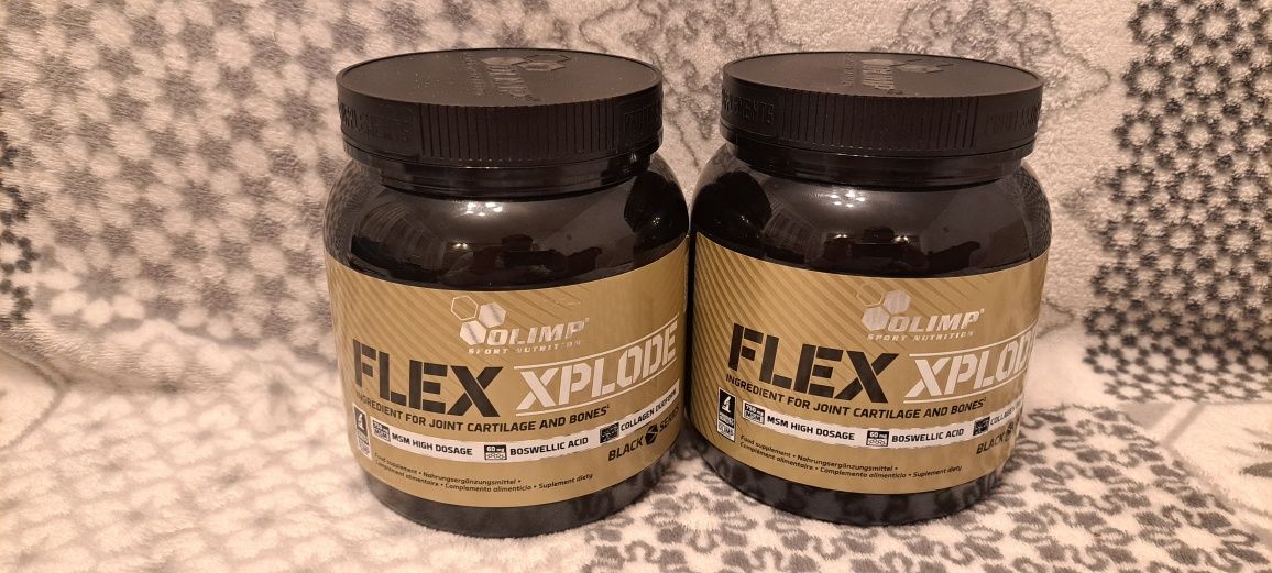 Nowe Opakowanie FLEX XPLODE firmy Olimp o smaku Pomarańczowym