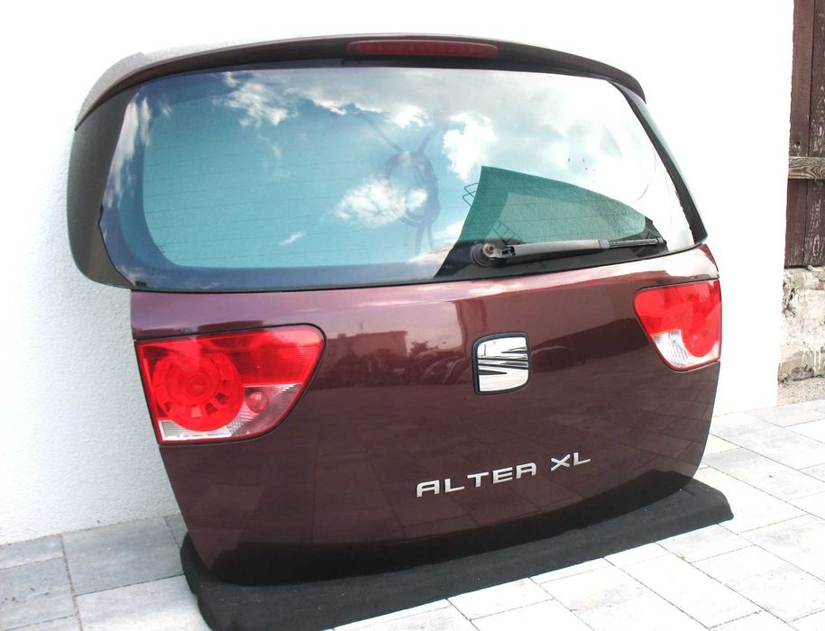 Seat Altea XL Klapa bagażnika kompletna lakier LS3Y