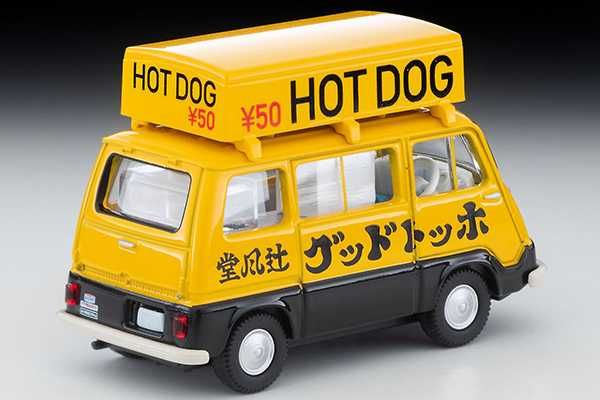 Tomica Limited Vintage Neo LV-201a Subaru Sambar Light Van Hot Dog