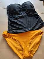 Kostium strój kąpielowy dwuczęściowy tankini bluzka 48 50D