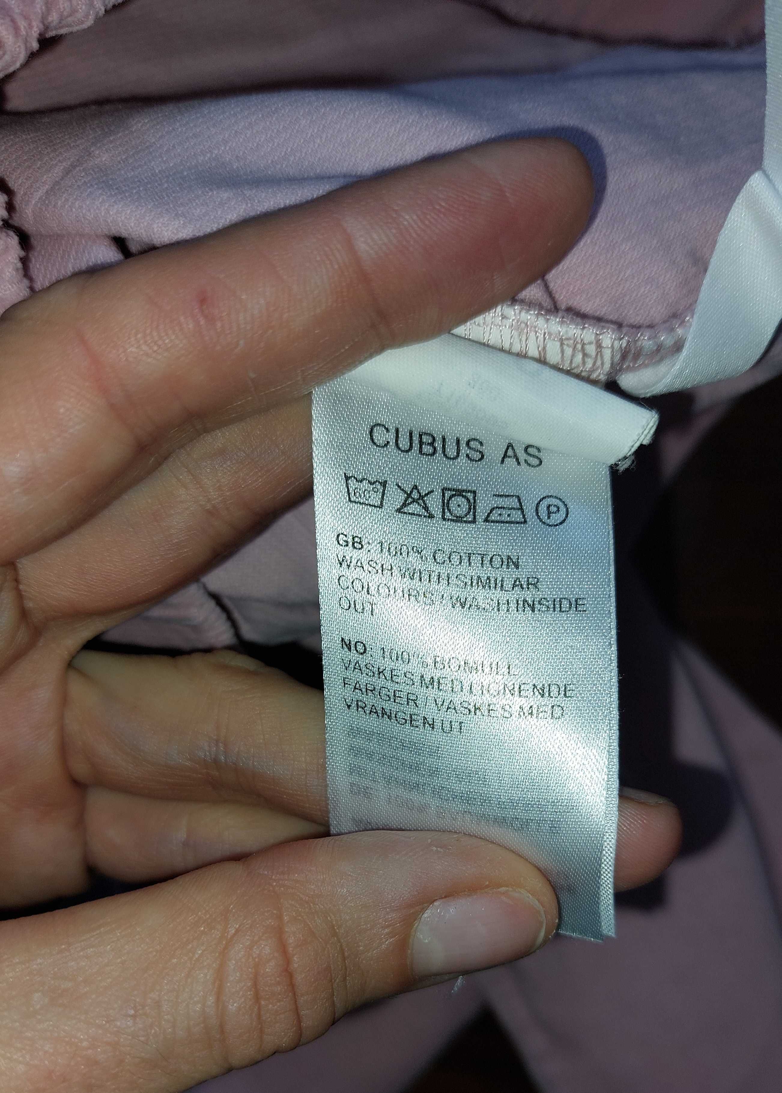 Cubus, Bawełniane spodnie dla dziewczynki ala sztruks, rozmiar 92