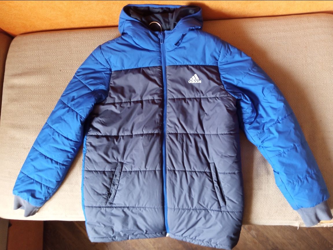 Мужская зимняя утеплённая спортивная куртка Adidas Yk Padded. Размер:L