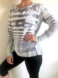 Calvin Klein  bluza we wzorek roz  M lub L