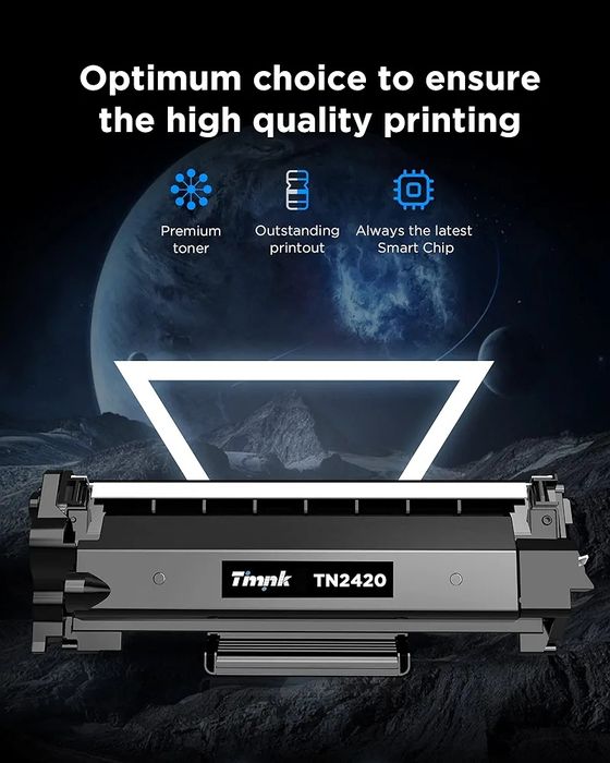 Тонер-картридж Timink TN2420, чорний, 2 шт