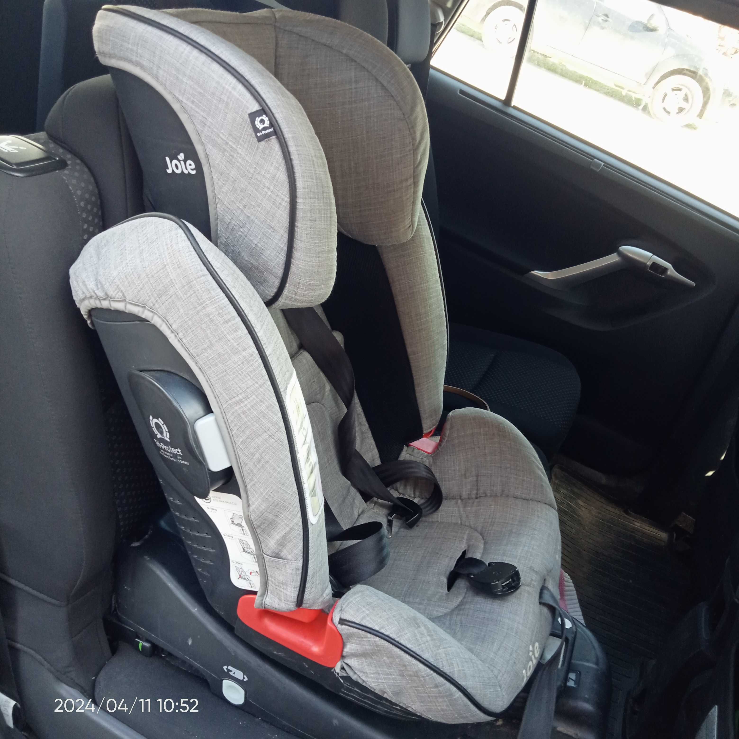 Fotelik Jolie Stages ISOFIX 0-25kg szary