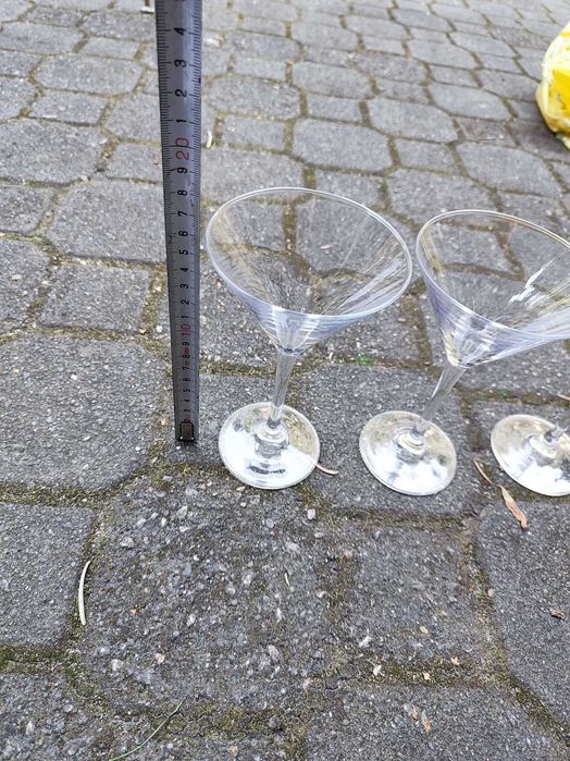 Kieliszki do martini przezroczyste nowe 4szt