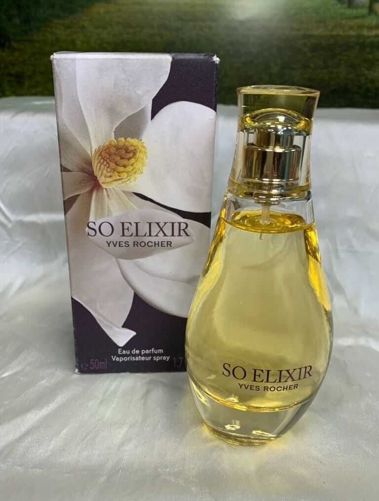 Винтажная раритетная парфюмированная вода So Elixir Yves Rocher 50мл.