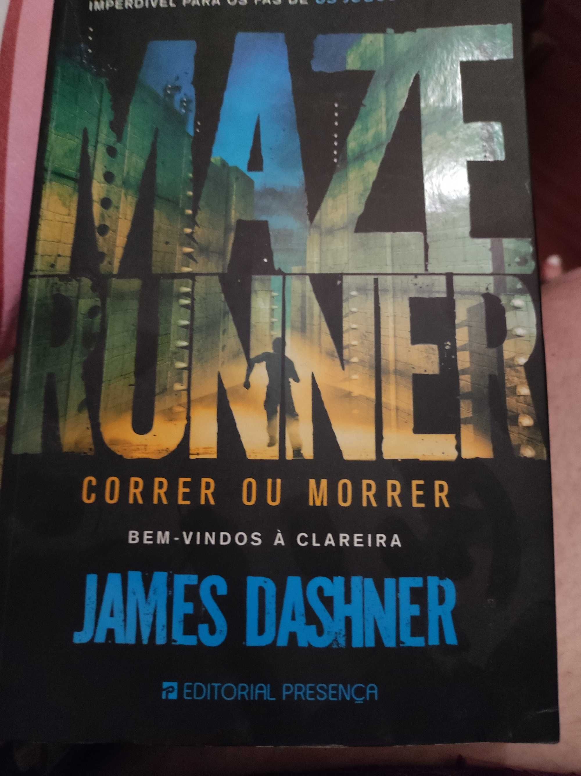 Livro Maze Runner de James Dashner