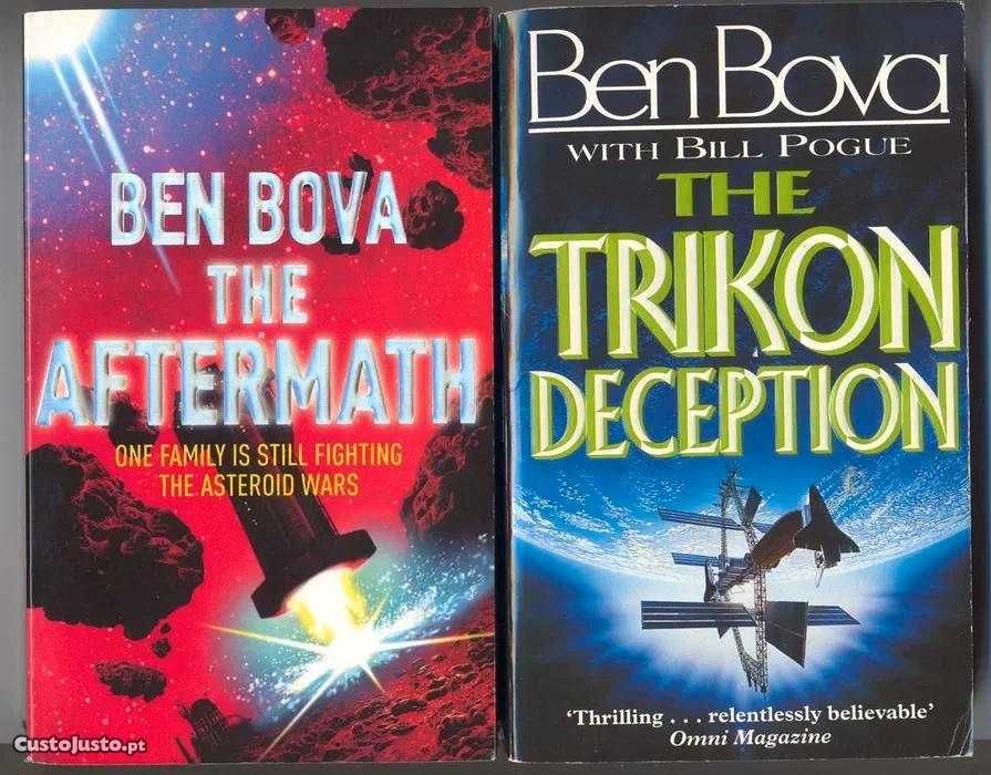 Livros de Ficção Científica Ben Bova, Pohl, e outro