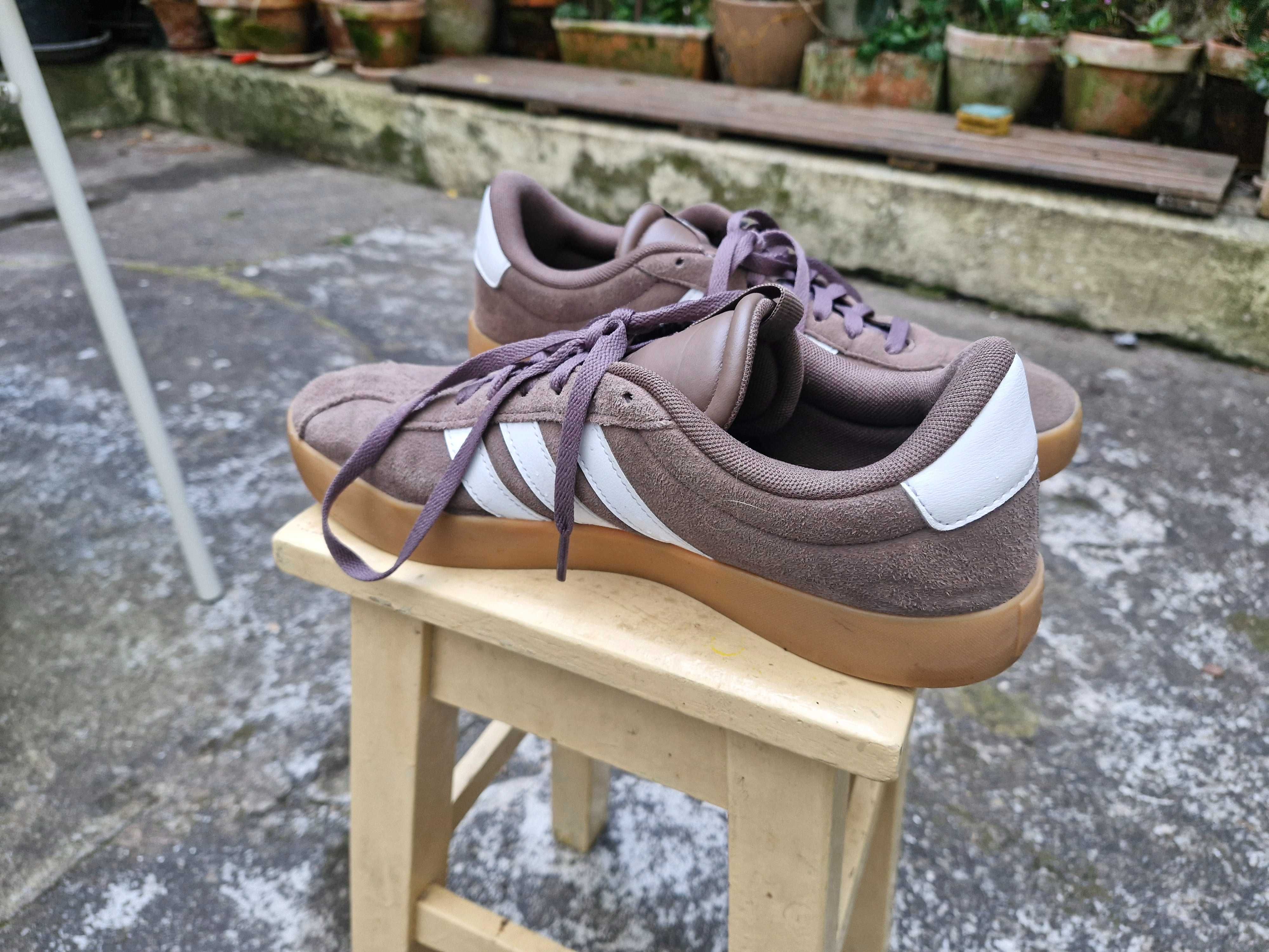 Sapatilhas ADIDAS VL Court 3.0_Castanhos