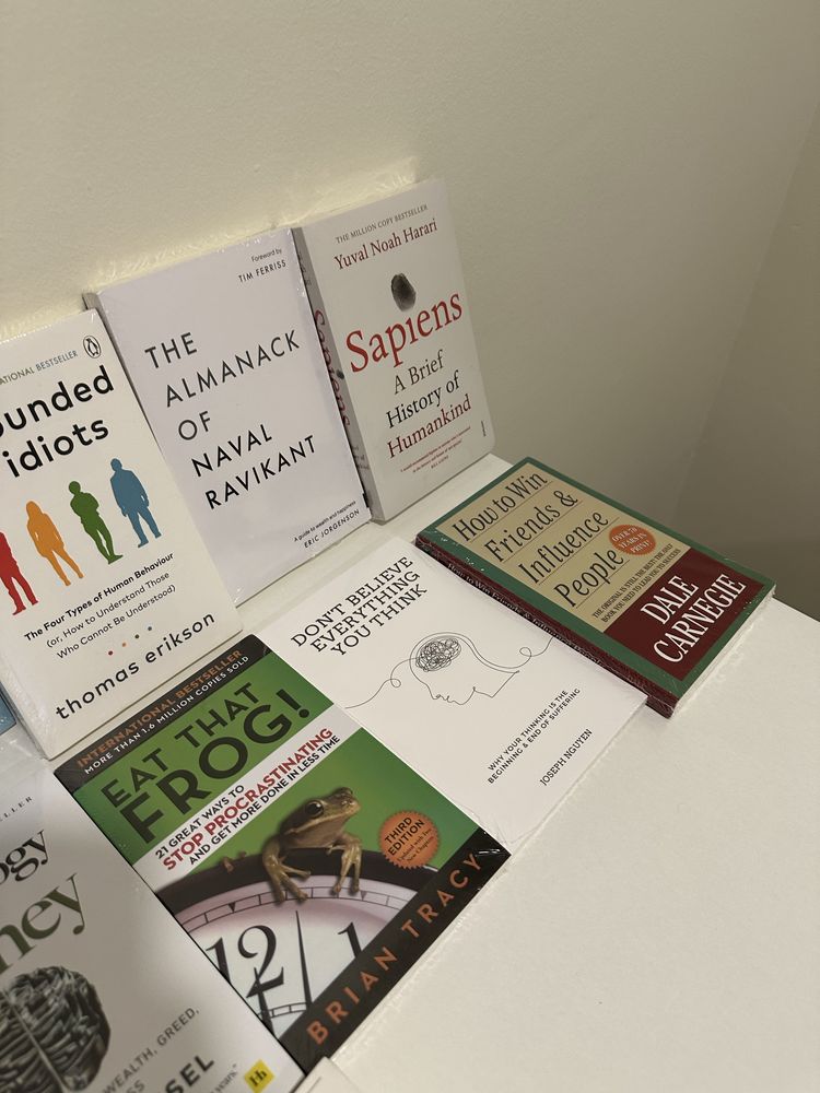 Livros em Inglês selados