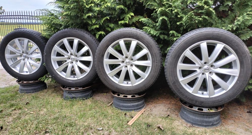 Felgi Oryginał Volvo XC60 XC90 8x19 ET42,5 5x108 Opony zima 235/55R19