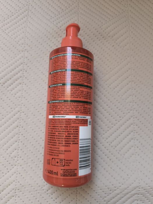 Garnier krem 10w1 bez spłukiwania
