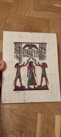 Papirus egipski w antyramie Egipt