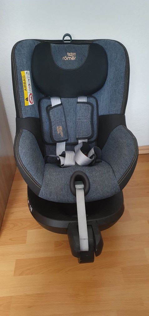 Fotelik 360 Britax Römer dualfix 2R Blue Marble 0-18kg