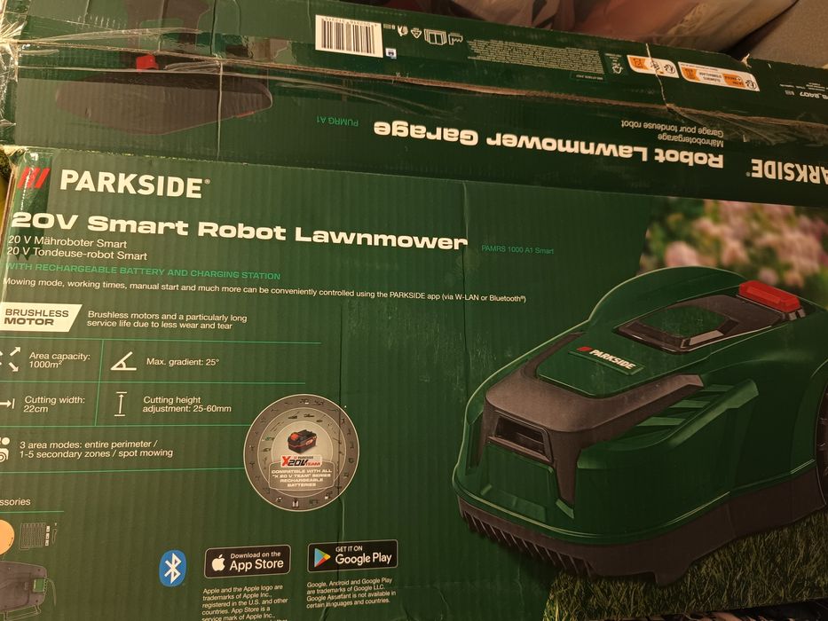 Parkside Robot koszący Smart z aplikacją 20V