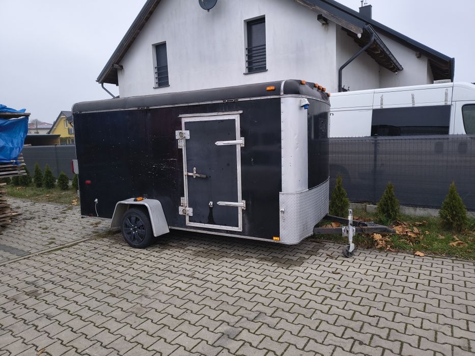 Przyczepa przyczepka warsztat mobilny umeblowany