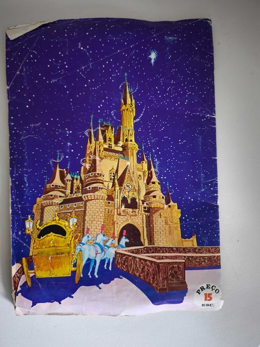 Caderna de cromos Walt Disney comemorativa 50 anos (incompleta) - 1977