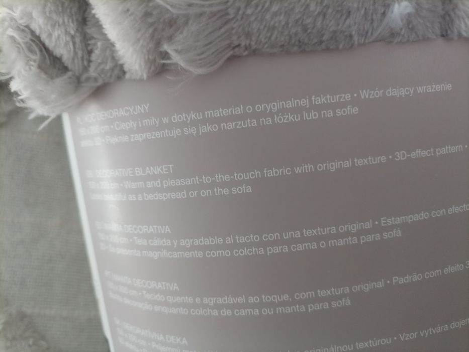 Beżowy zestaw prezentowy Smukee 2x45x45cm i 2x 150/200cm