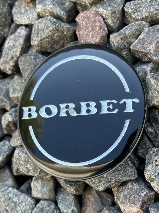 BORBET лого 60мм на кришечки від R14 до R18 80-х 90-х років оригінал.