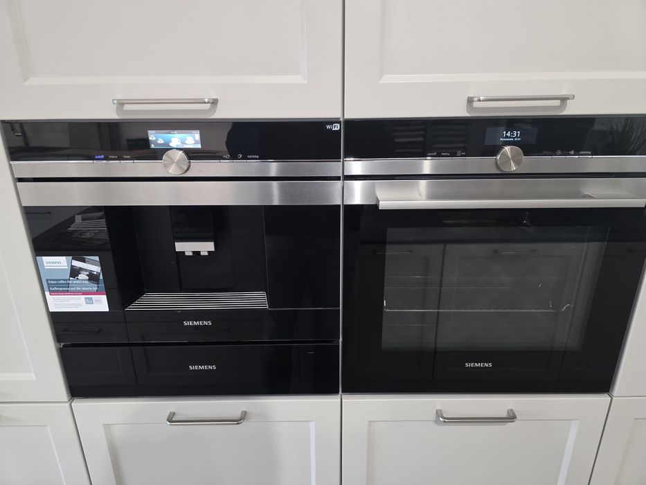 Zestaw Siemens piekarnik+ekspres+szuflada - ekspozycja