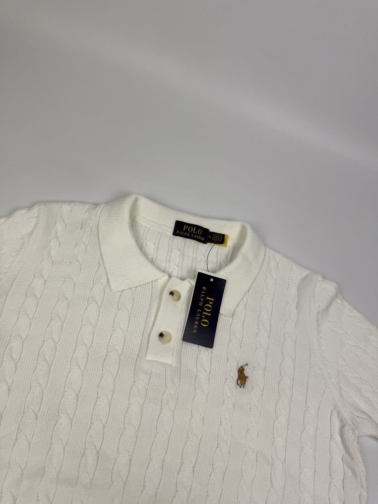 Футболка поло Ralph lauren ОРИГІНАЛ вʼязана