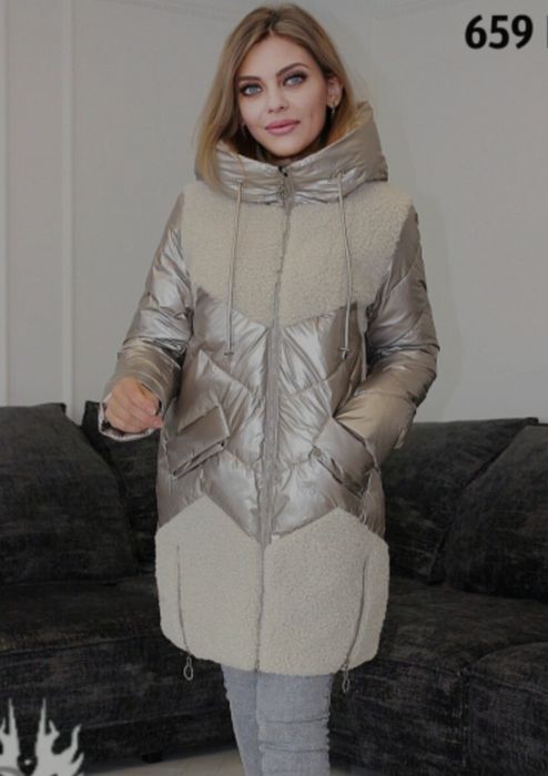 Зимовий теплий пуховик SNOW OWL