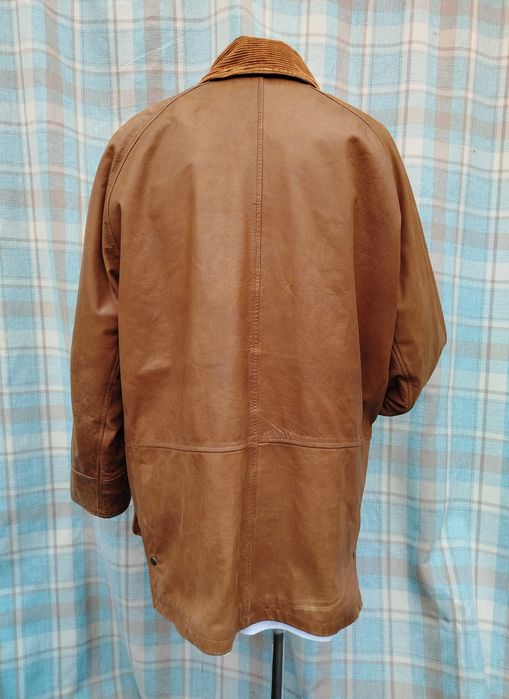 Куртка охотника кожаная мужская р. XL.
