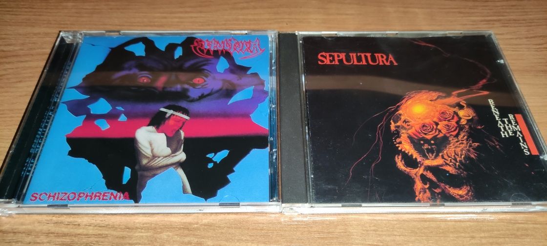 Dwie płyty Sepultura