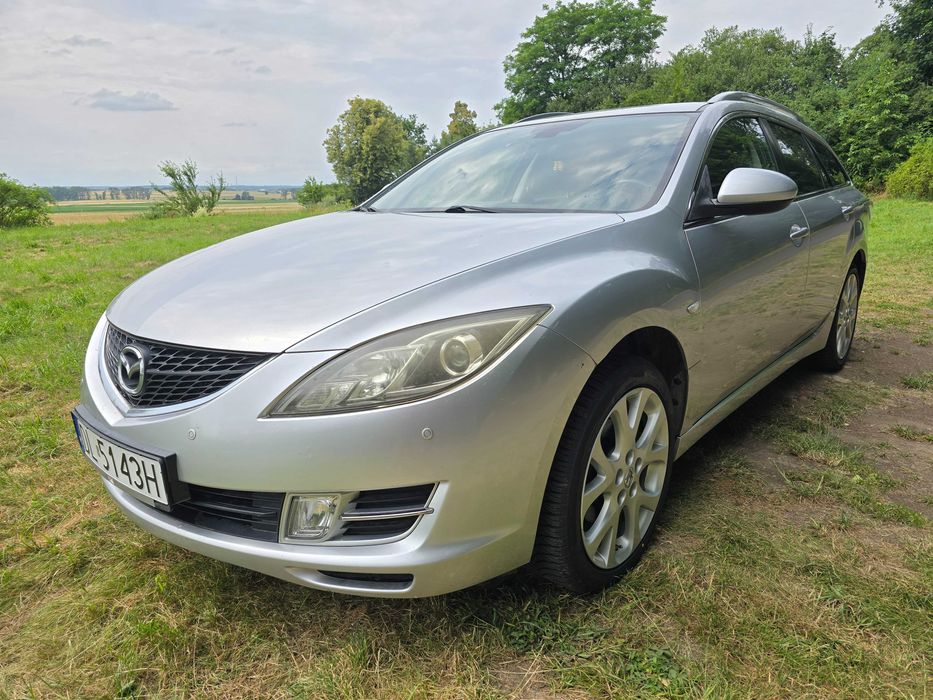 Mazda 6 GH kombi hak benzyna PIĘKNA Webasto na pilota ZOBACZ