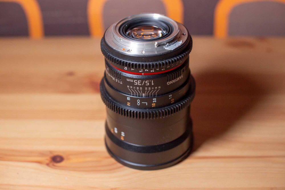 Obiektyw Samyang EF 35mm F/1.4 AS UMC II Cine Lens Canon