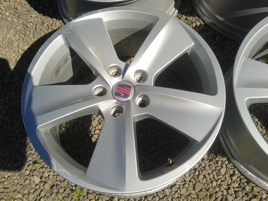oryginalne r17 felgi volkswagen golf caddy passat troc jetta 5x112 eos